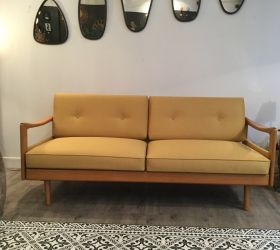 Canapé Daybed jaune