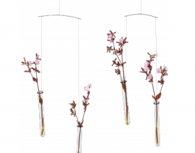 Mobile Flying Flowers